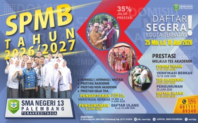 Informasi Pelaksanaan Seleksi Penerimaan Murid Baru (SPMB) Tahun Pelajaran 2026/2027